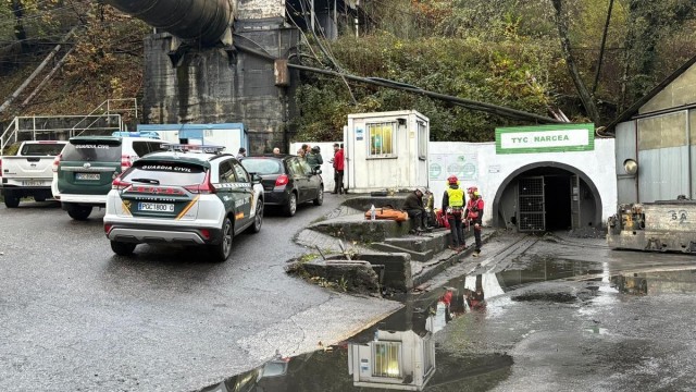 Tres desaparecidos en un accidente minero en Cangas del Narcea (Asturias)