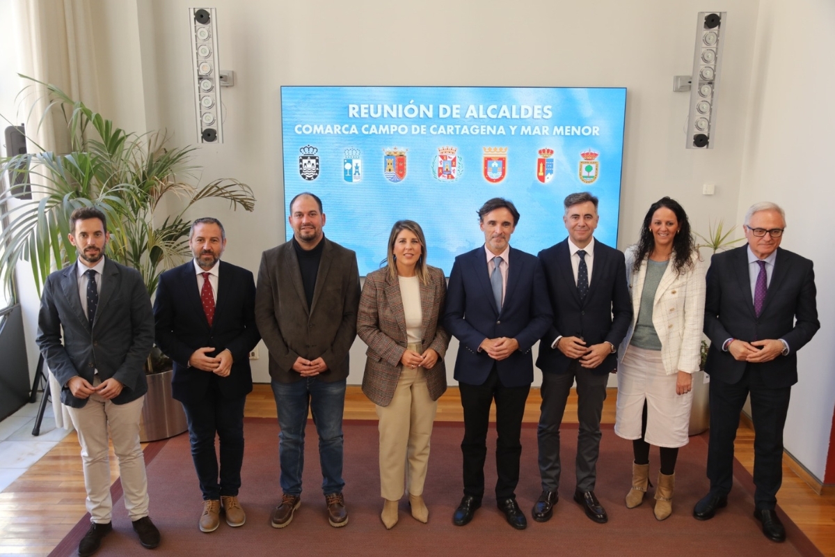 Reunión de alcaldes de la comarca - 