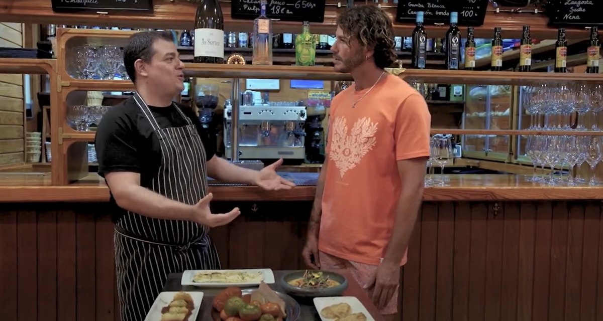 Águilas en la serie Ecos del Mar - Águilas en la serie Ecos del Mar