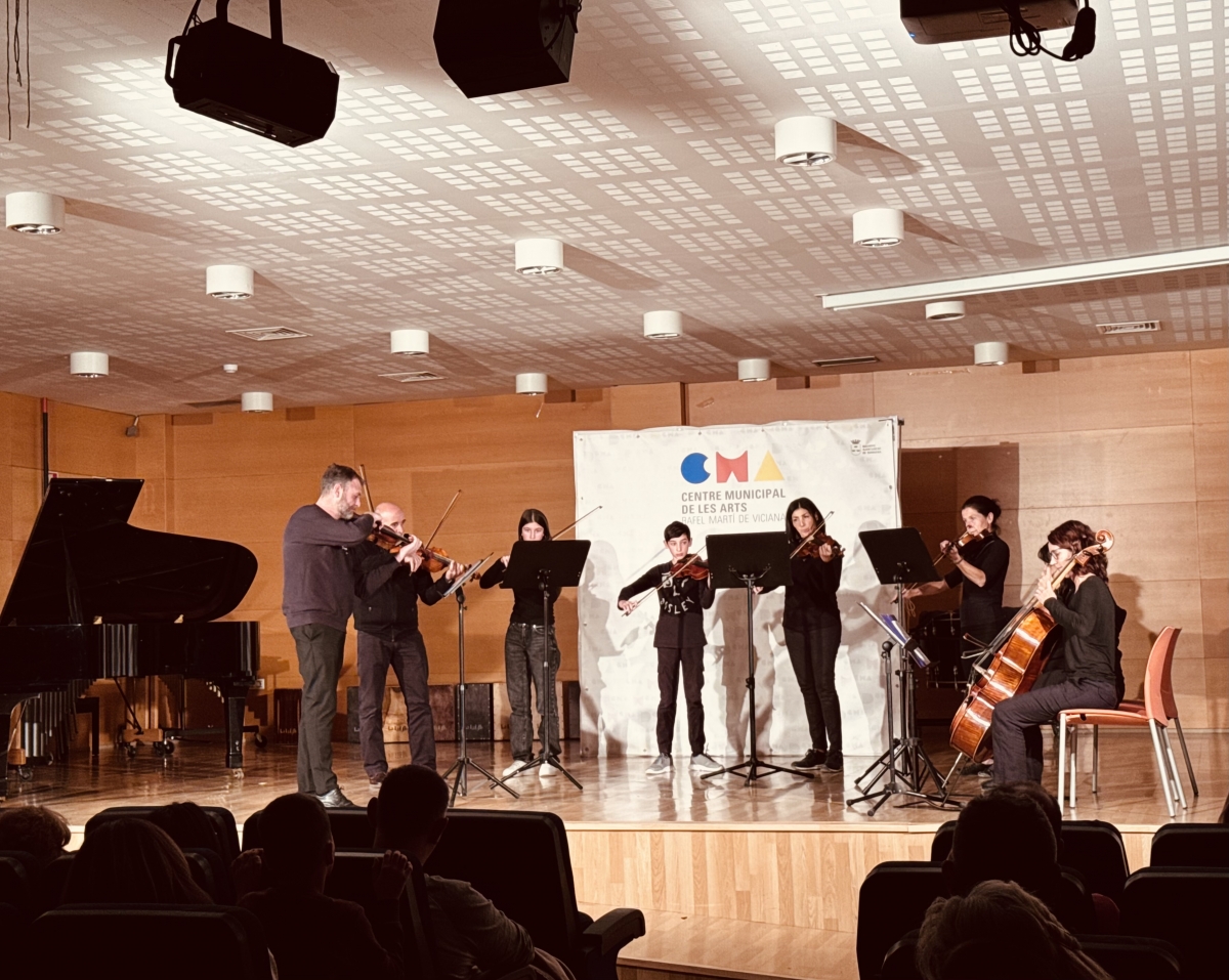 El Centre Municipal de les Arts de Burriana celebra la festividad de Santa Cecilia con un concierto didáctico