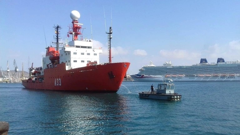 165 días de misión científica: el ‘Hespérides’ inicia desde Cartagena una nueva aventura en la Antártida