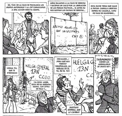 'La caja de Pandora', una novela gráfica sobre la transición