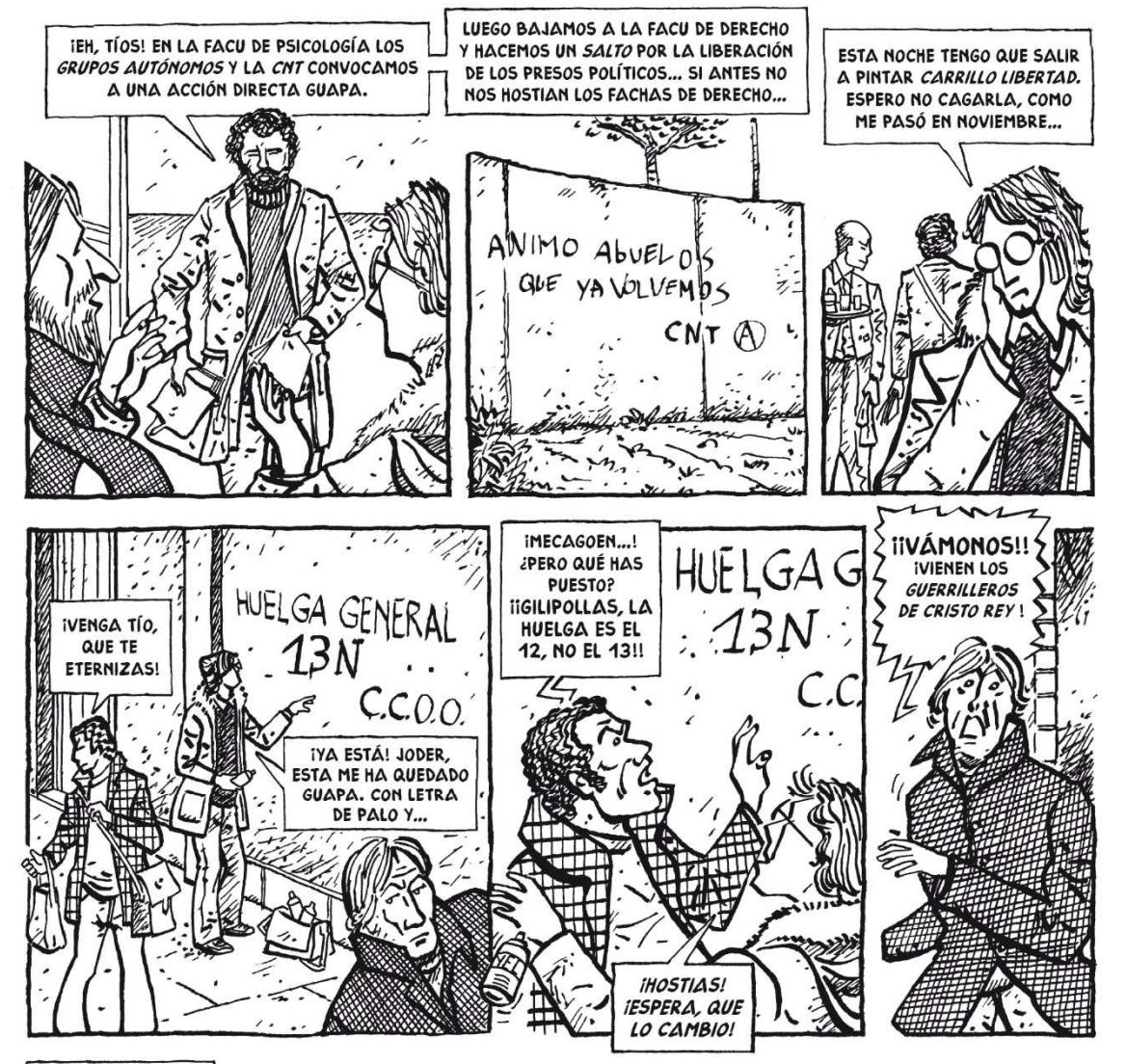 'La caja de Pandora', una novela gráfica sobre la transición