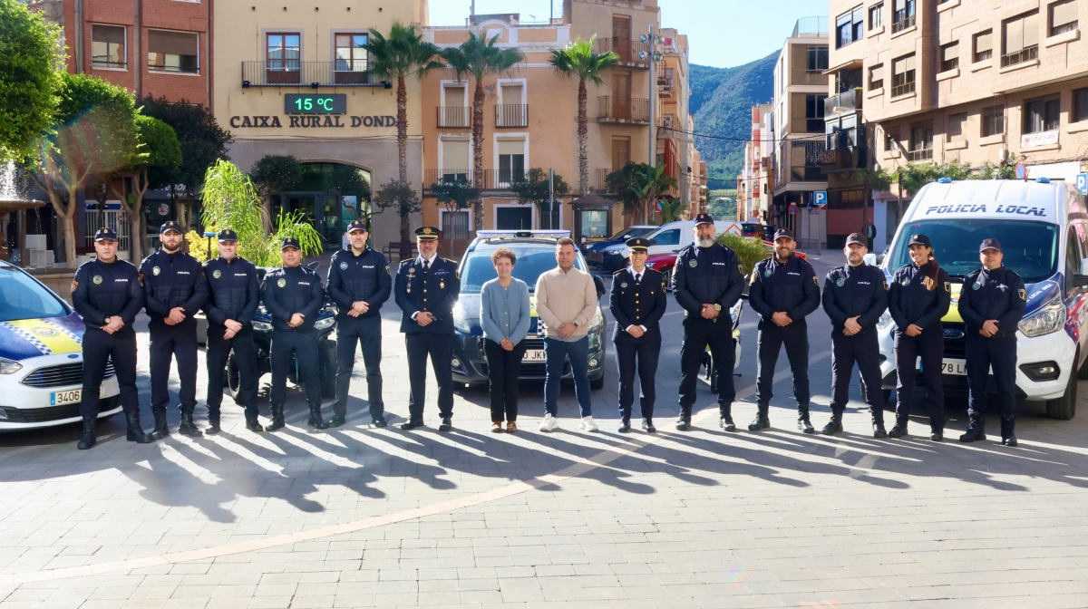 Onda consolida su apuesta por la seguridad con la toma de posesión de 10 nuevos agentes de la Policía Local