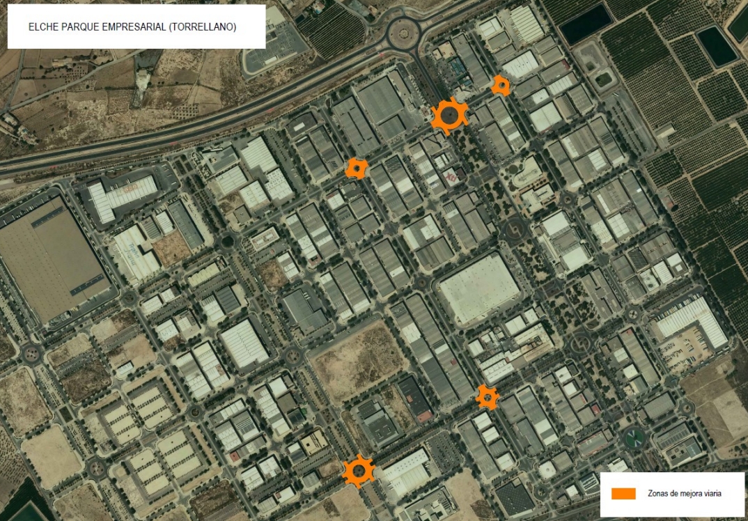 Renovación de rotondas en el Parque Empresarial - - AP Renovación de rotondas en el Parque Empresarial -