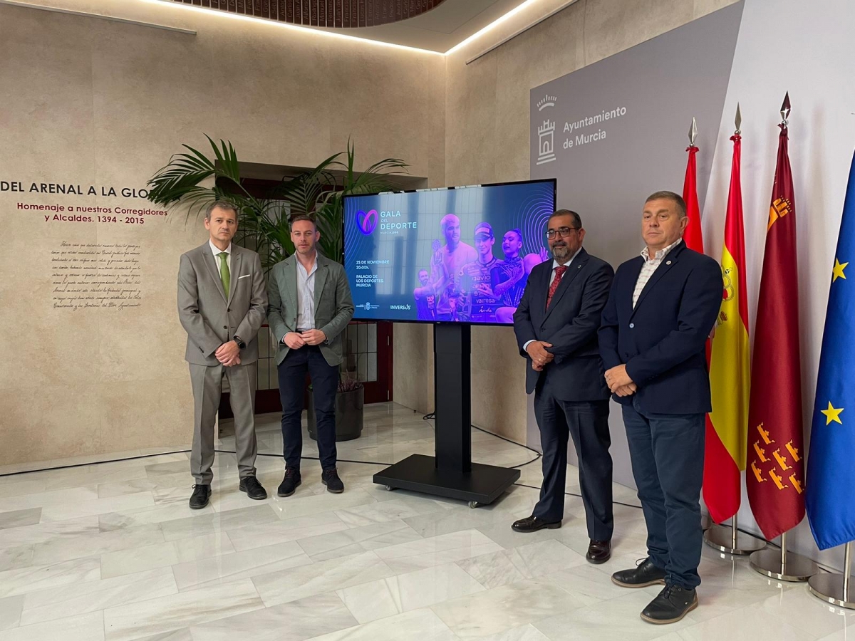 Murcia honra a sus leyendas y futuras promesas en la Gala del Deporte 1200