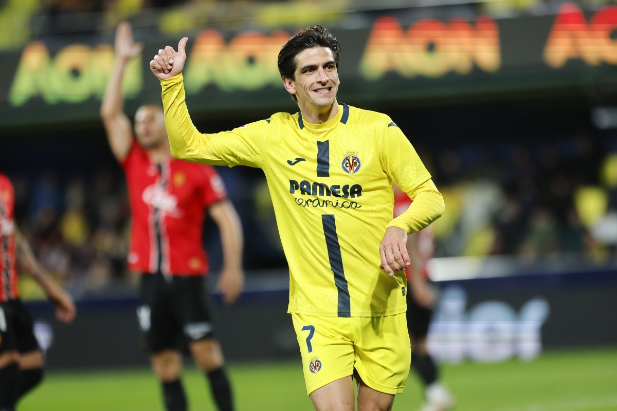 Gerard Moreno vuelve a encadenar cuatro jornadas marcando dos años después