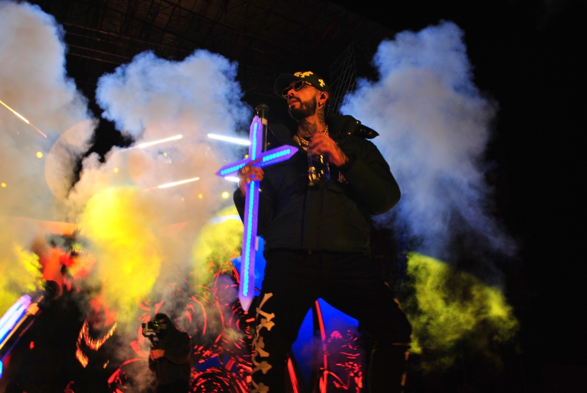 Anuel AA hace temblar el Espacio Norte de Murcia con un concierto “Real Hasta la Muerte”