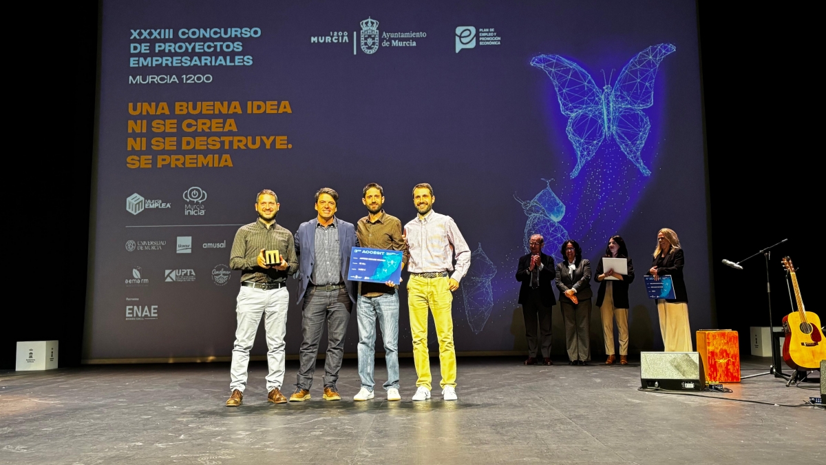 Cuatro murcianos crean 40-all, una aplicación fantasy del deporte de la raqueta