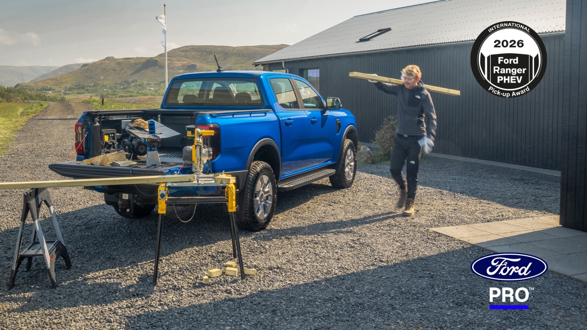 El nuevo Ford Ranger Híbrido Enchufable se alza con el prestigioso International Pick Up Award