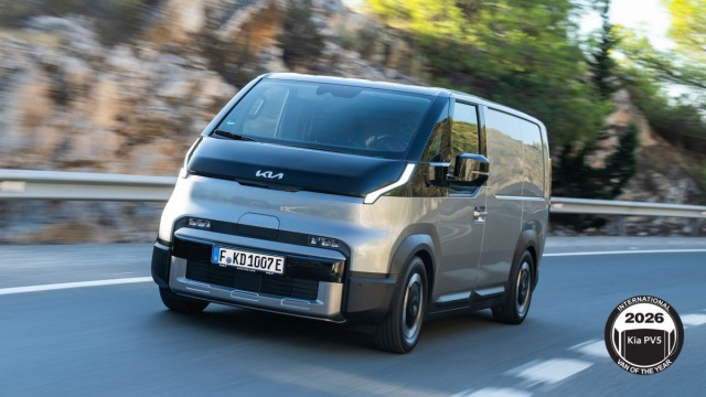 El PV5 de Kia gana el premio 'Furgoneta Internacional del Año 2026'