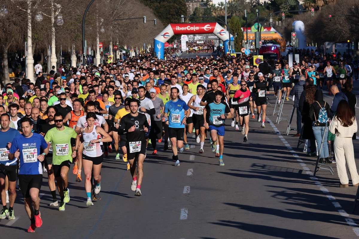 El 10K Valencia Ibercaja de 2026 agota dorsales y bate su récord con 16.000 inscritos