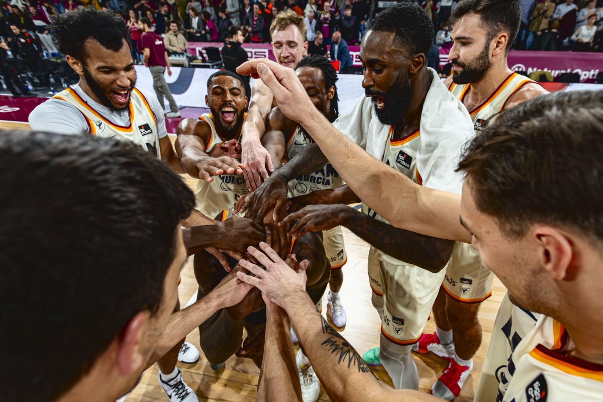 El UCAM CB es el único equipo que ocupa puesto de Copa y play off que aún no fue campeón