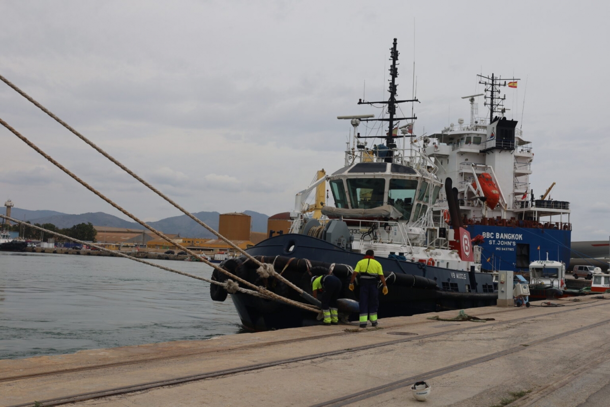 PortCastelló invierte 600.000 euros para reforzar la seguridad en los muelles de su dársena norte