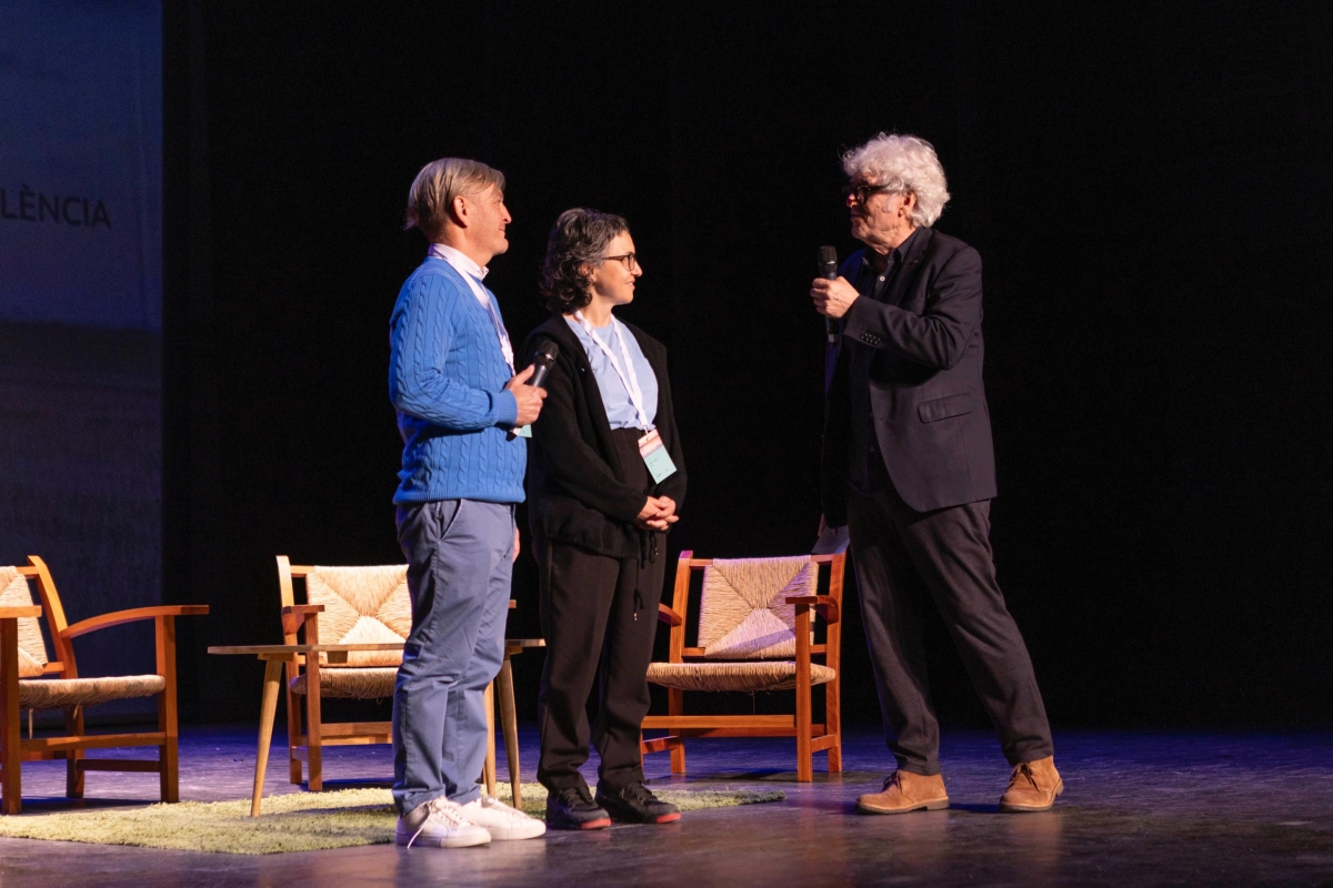 El proyecto 'Llum a l'Aigua' de la Sala Sant Miquel recibe el reconocimiento Periscopio en València