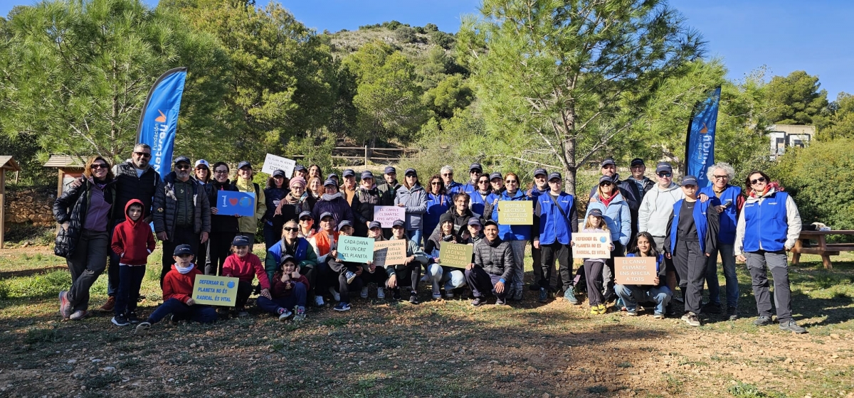 Fundación Naturgy impulsa un voluntariado ambiental en Valencia para restaurar áreas afectadas por la Dana