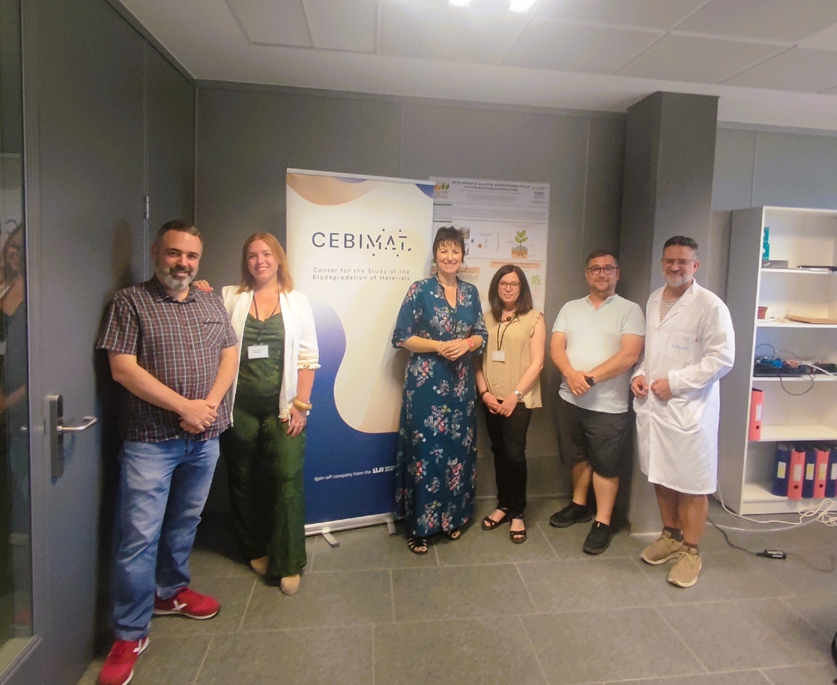 Cebimat, la 'spin off' de Castelló que verifica la biodegradabilidad de materiales para las empresas