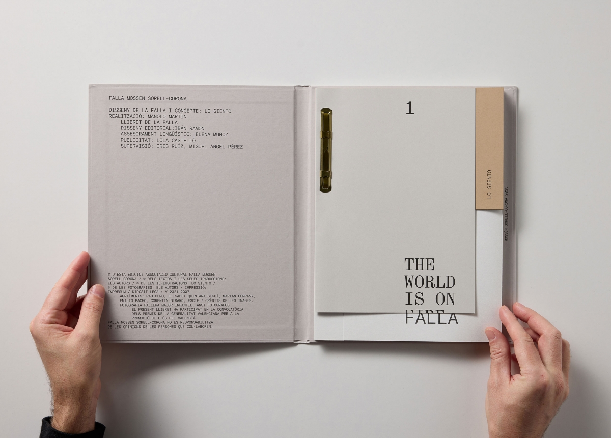 Un llibret de falla se lleva el 'oro' en los Art Directors Club of Europe