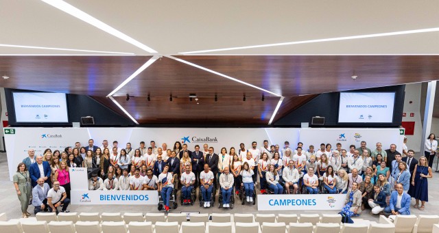 Goirigolzarri recibe a la delegación española que ha conseguido 40 medallas en los Juegos Paralímpicos

