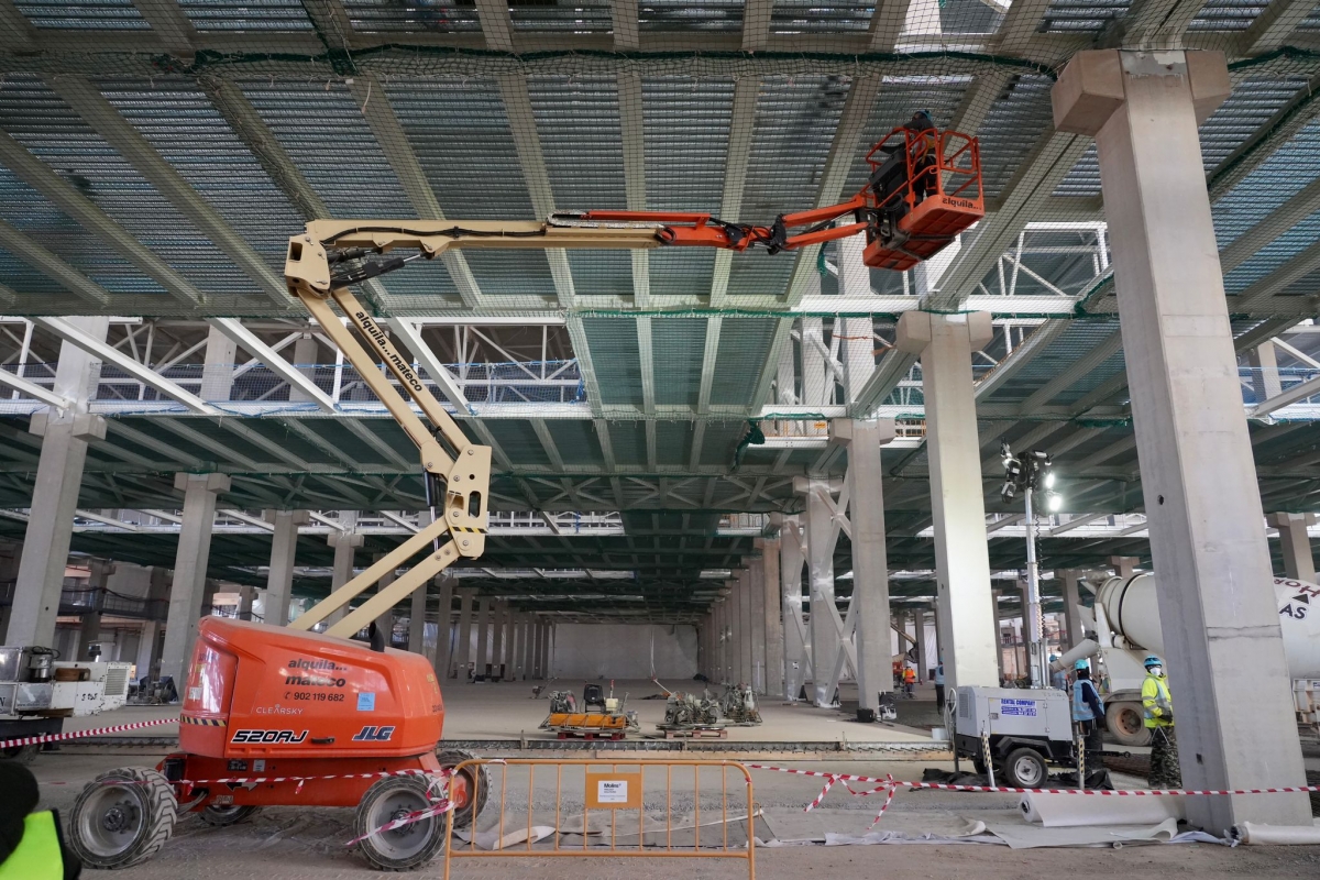 Obras en la gigafactoría de PowerCo.