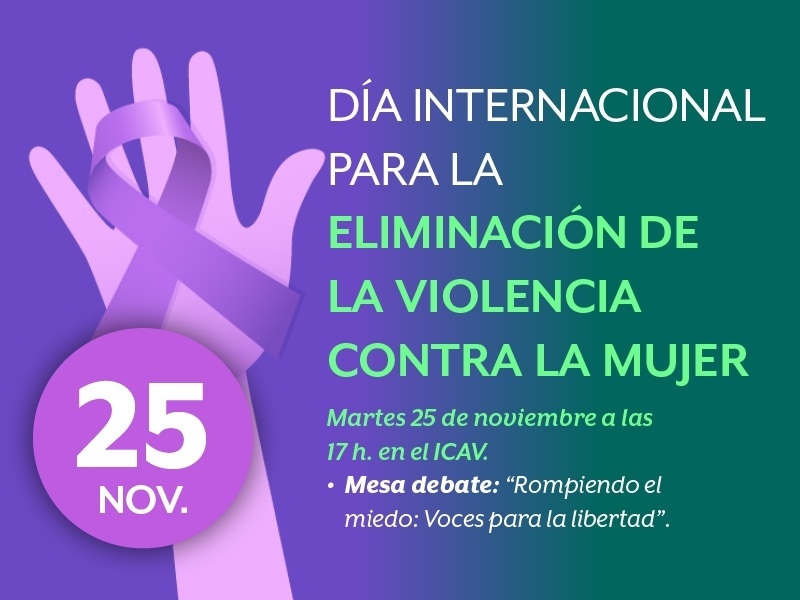 El ICAV conmemorará el 25N con una jornada en la que intervendrá la hija de Ana Orantes