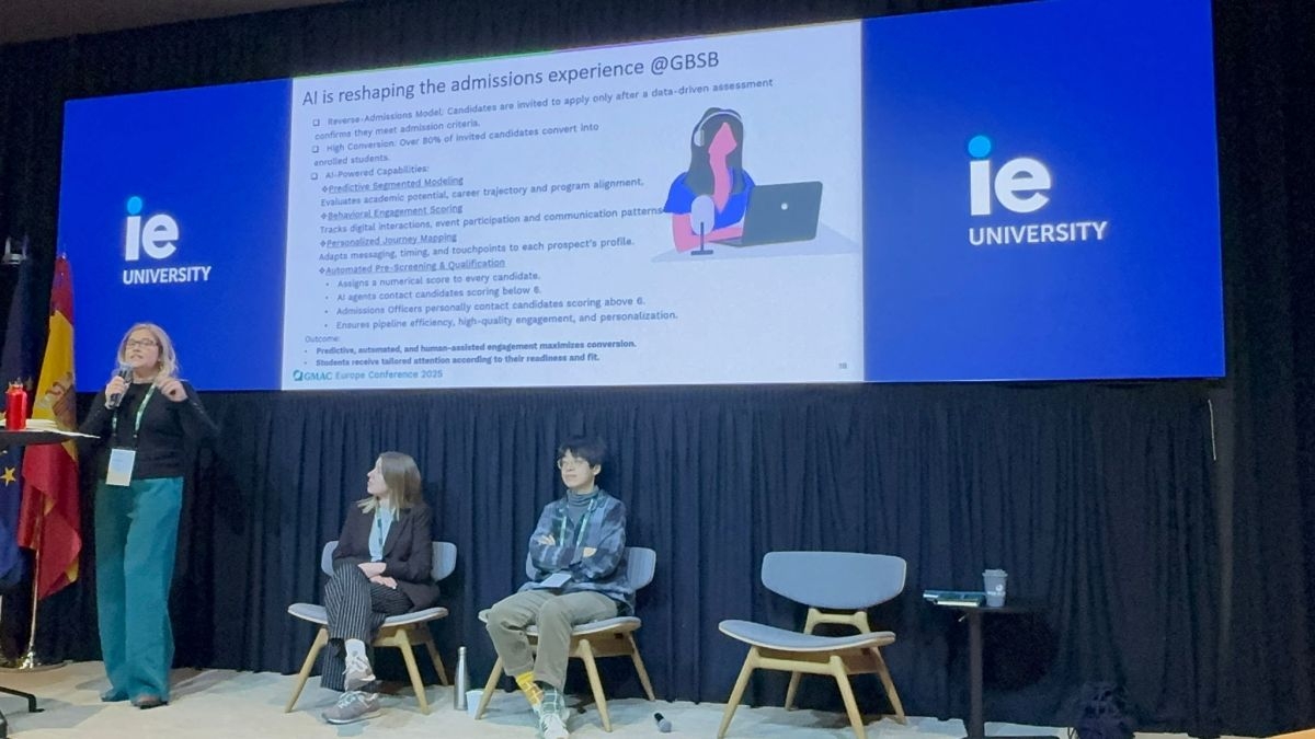 GBSB Global participa en la Europe Conference 2025 de GMAC, evento sobre la innovación en los procesos de admisión en escuelas de negocio