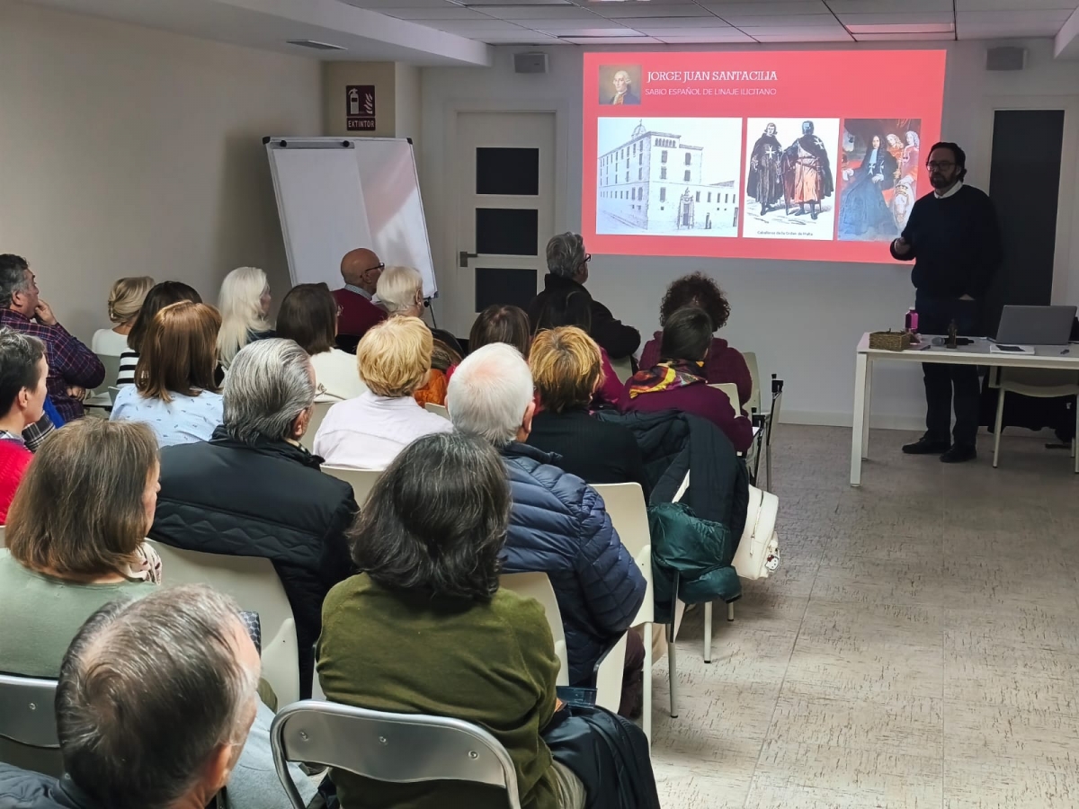 La Asamblea Amistosa Literaria de Elche dedicada a Jorge Juan Santacilia inicia su andadura 
