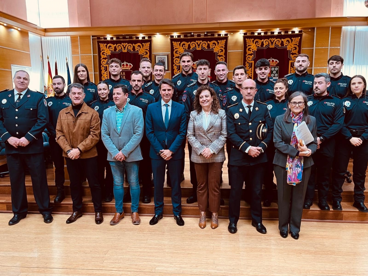 La Policía Local de Molina de Segura incorpora 17 nuevos agentes, 16 de ellos en prácticas