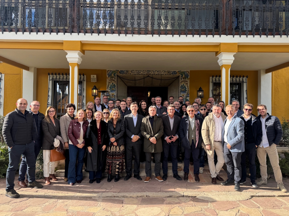 El presidente de CEV, Vicente Lafuente, participa en la clausura de la 10 ª edición de los encuentros empresariales de Coeval
