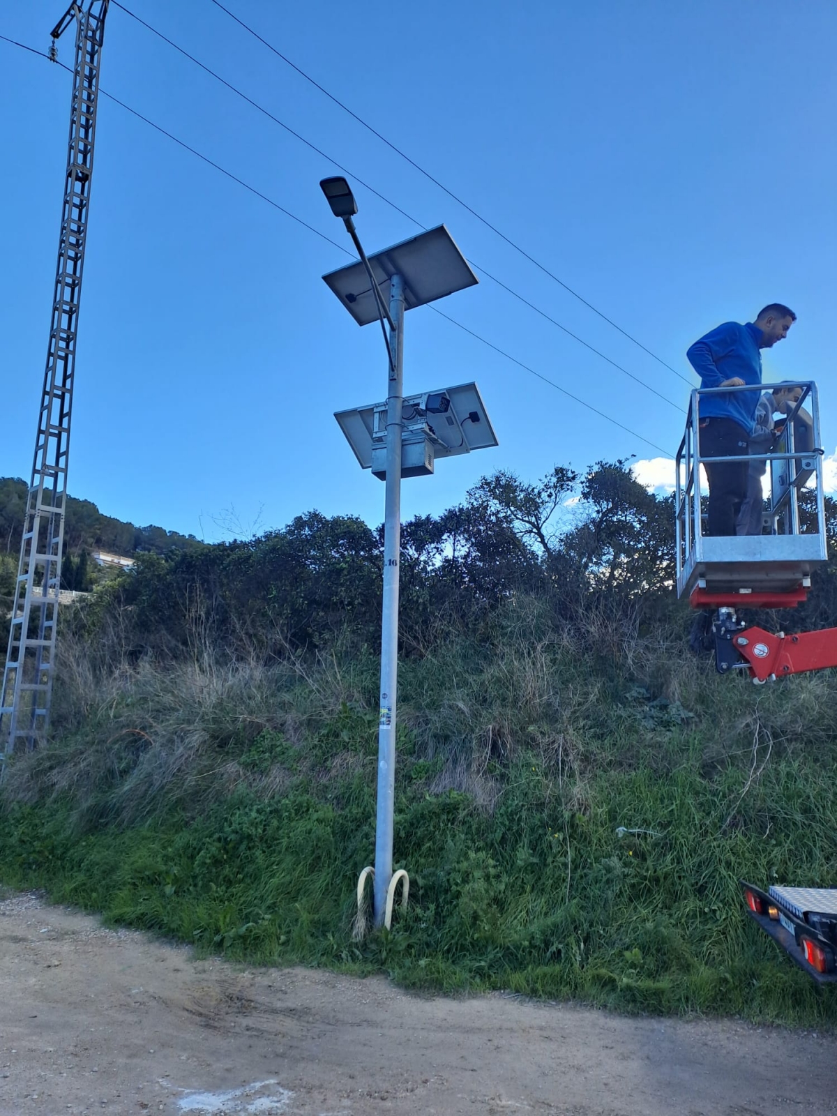 Instaladas las 34 cámaras de vigilancia en los accesos del Carraixet en Xàtiva para reforzar la seguridad