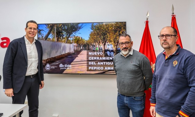 Elda renovará el vallado del antiguo Pepico Amat con una inversión de 695.150 euros