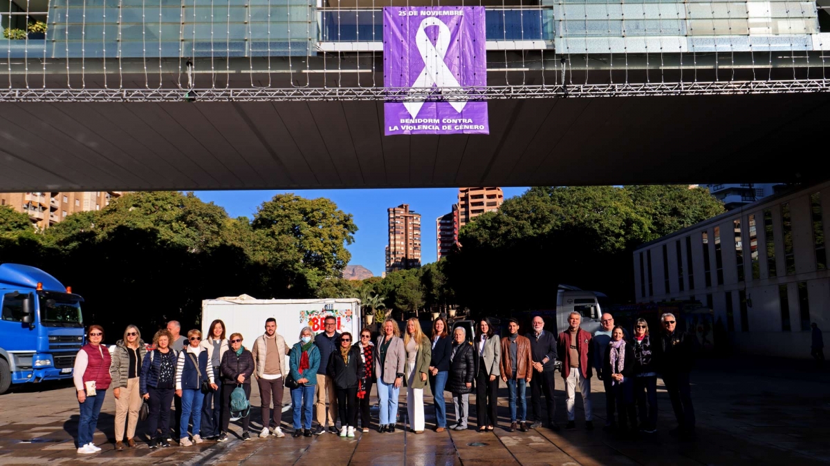 La Marina Baixa conmemora el Día Internacional para la Erradicación de la Violencia contra la Mujer