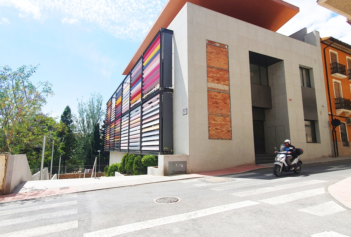 Instalaciones donde se prevé construir el centro de día de Xixona.