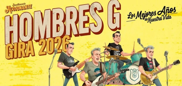 Hombres G actuará en Murcia el 9 de octubre de 2026: 