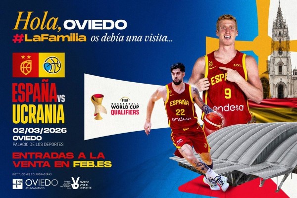 España se estrenará en Oviedo contra Ucrania el 2 de marzo en la clasificación para el Mundial en Catar
