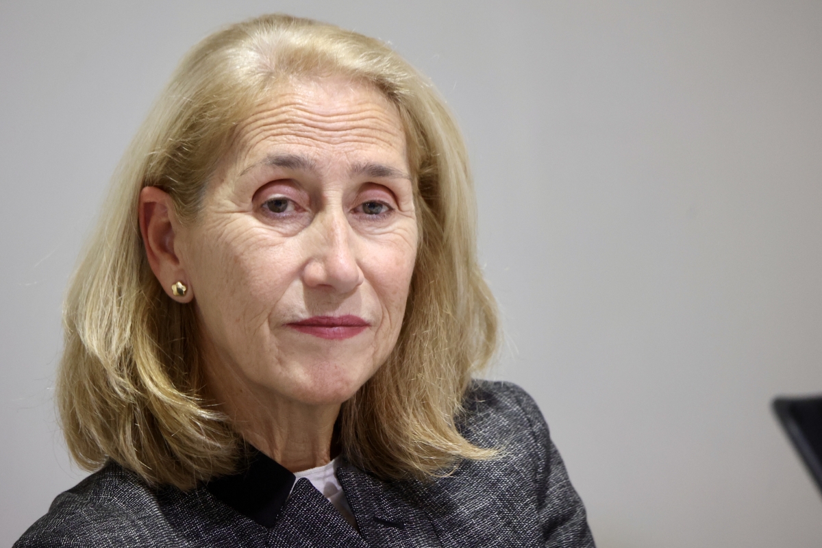 Mari Luz Grande, colaboradora de Chatarras Hernández. - Foto: CPM IMAGEN Mari Luz Grande, colaboradora de Chatarras Hernández.