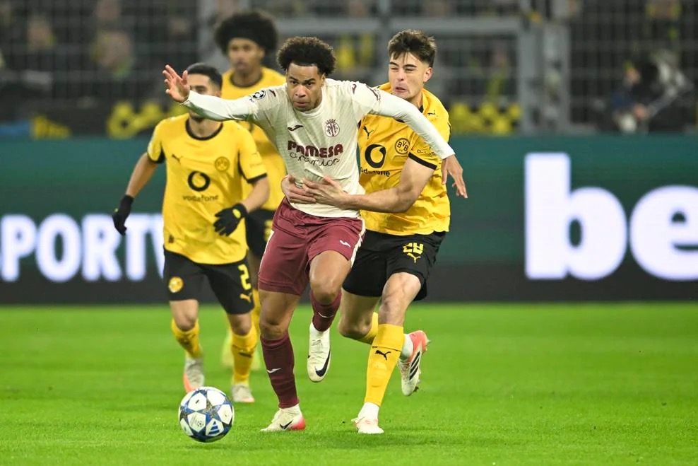 El Villarreal se va goleado de Dortmund tras una segunda parte de pesadilla