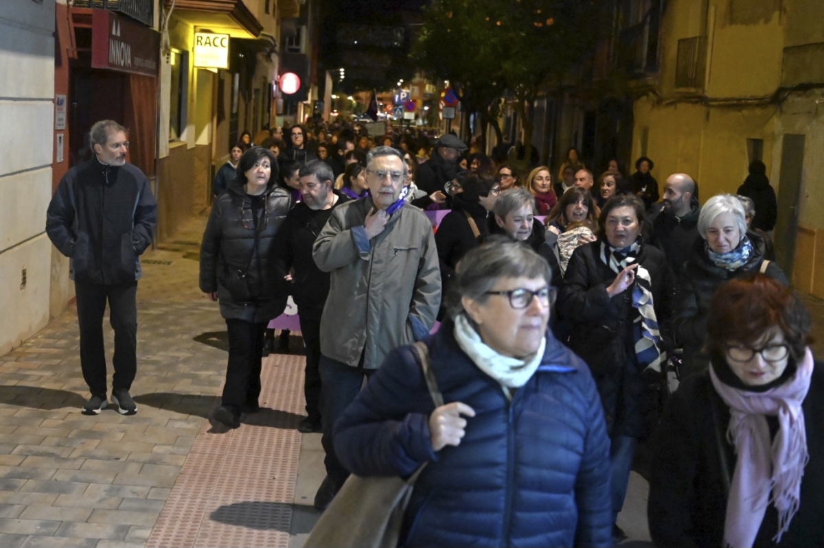 25-N: Castelló clama contra la violencia machista