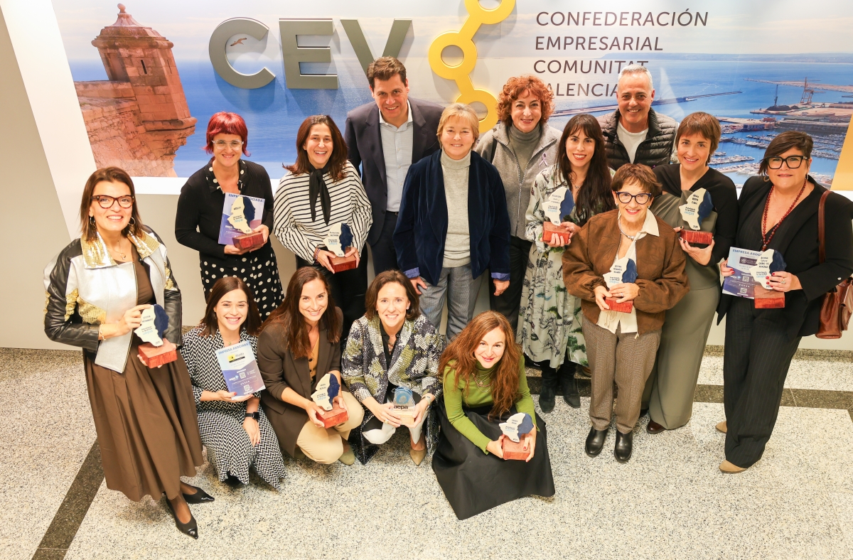 AEPA distingue con su sello de igualdad a nueve empresas y organizaciones de la provincia de Alicante