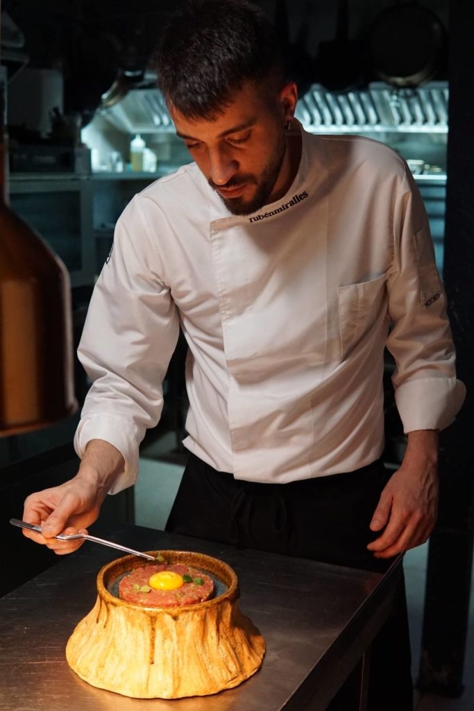 El chef Rubén Miralles. - El chef Rubén Miralles.