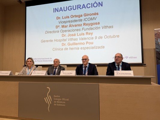 Más de 100 especialistas se reúnen en Valencia en la V Jornada Internacional de Cirugía de Pared Abdominal