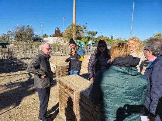 Ocho nuevos usuarios reciben sus parcelas en los Huertos de Ocio de Murcia