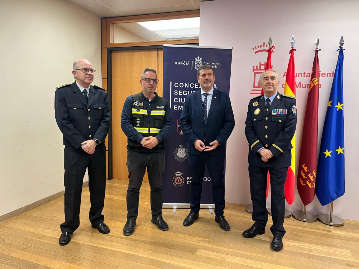 Murcia destinará 12,4 millones a seguridad en 2026 y construirá su primer Centro Integral en El Palmar