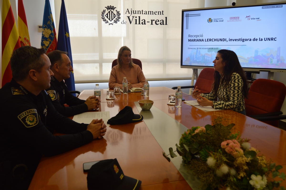 La Policia Local de Vila-real desperta l'interés d'un estudi internacional sobre seguretat i joventut