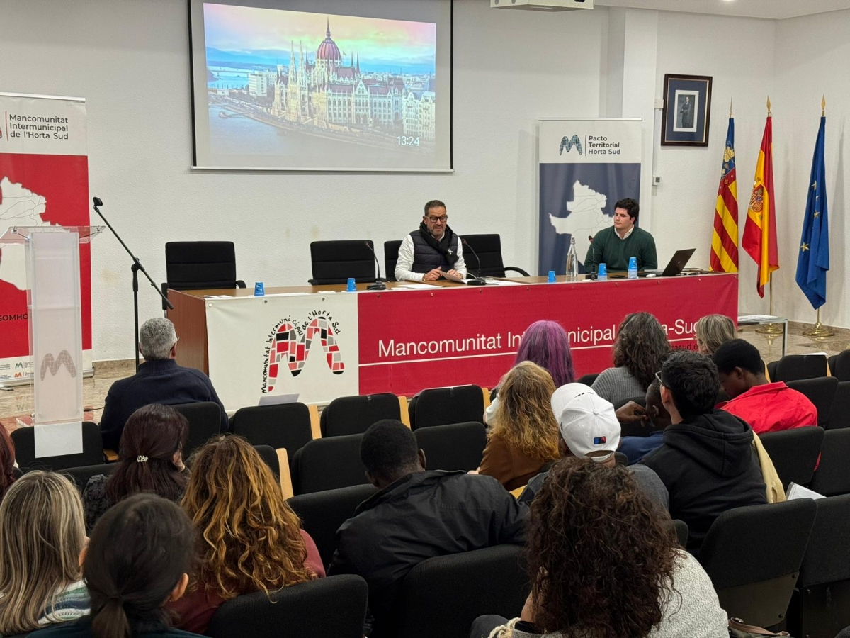 Jornadas sobre ocupación laboral en la Mancomunitat de l'Horta Sud. - Foto: MANCOMUNITAT DE L'HORTA SUD