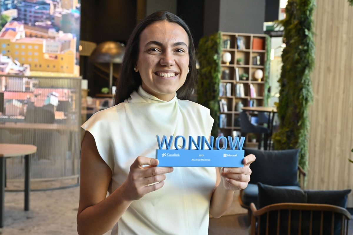La ilicitana Ana Ruiz, entre las ganadoras de los Premios Wonnow de CaixaBank y Microsoft 