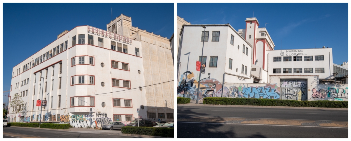 Los edificios de Bufort y Cloquell. - Foto: RAFA MOLINA Los edificios de Bufort y Cloquell.