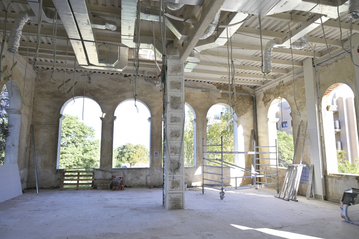 Avanzan las obras de rehabilitación de Villa Amparo en Paiporta para su inauguración en 2026