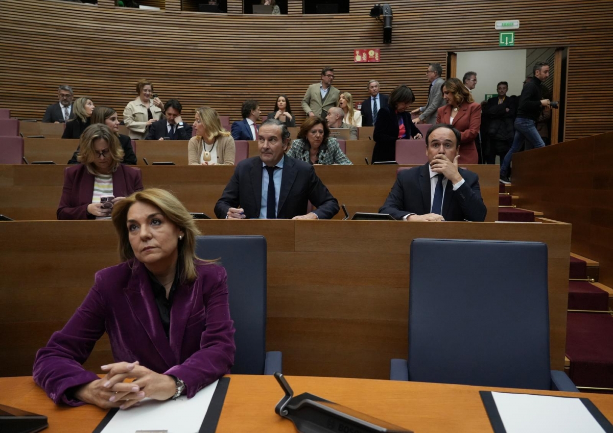Mazón no asiste al debate de investidura de Pérez Llorca en Les Corts