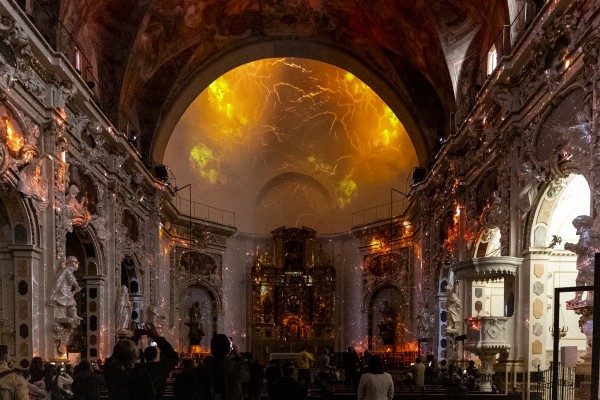 La mejores imágenes de la iglesia de los Santos Juanes tras su restauración 